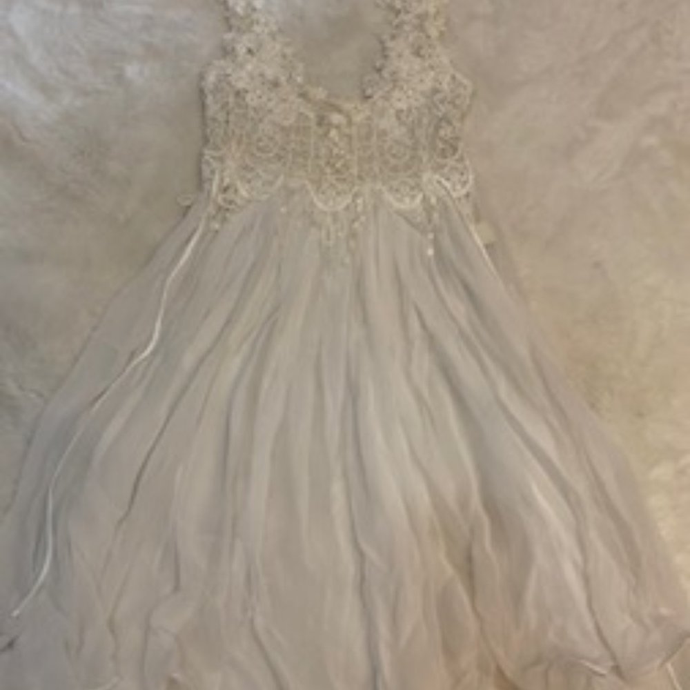 Jonquil White Sheer Nightie S